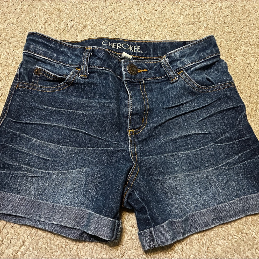Cherokee Girls Blue Jean Shorts